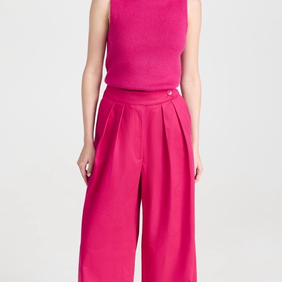 Sablyn Women's Pink Wide-Leg Pants - Picture 4 of 5
